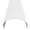 WOODFLEX WHITE PRIMED FLEXIBLE - HALF ROUND 27 - 2700mm X 600mm