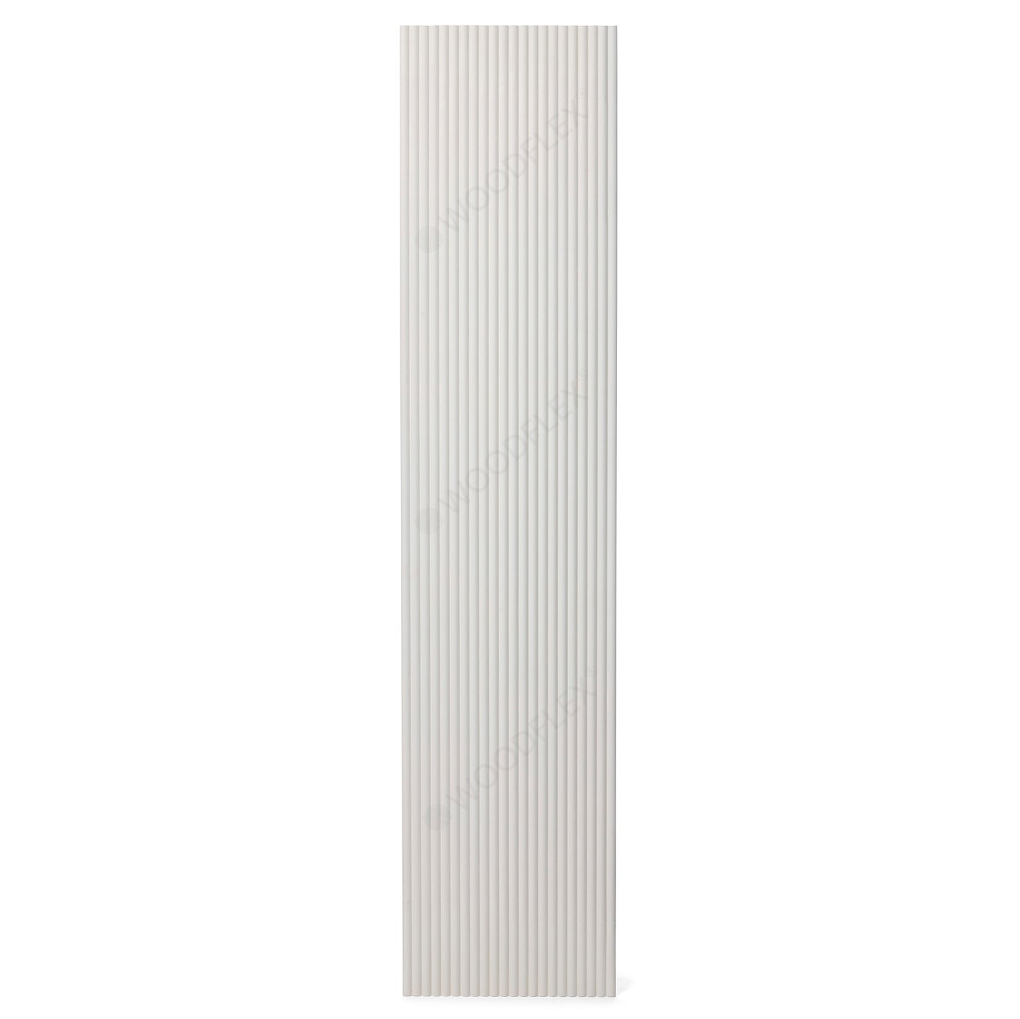 WOODFLEX WHITE PRIMED FLEXIBLE - HALF ROUND 27 - 2700mm X 600mm