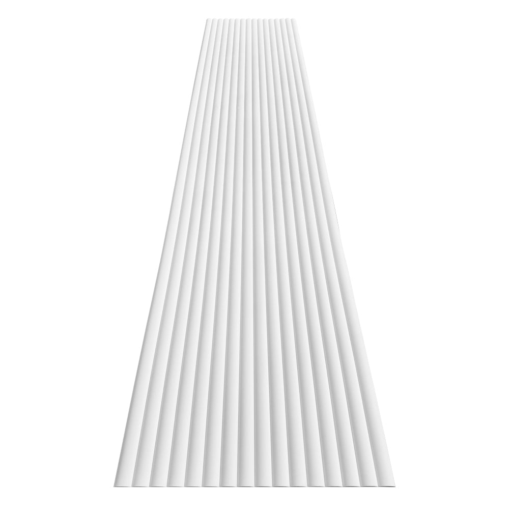 WOODFLEX WHITE PRIMED FLEXIBLE - HALF ROUND 37 - 2700mm x 600mm