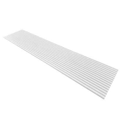 WOODFLEX WHITE PRIMED FLEXIBLE - HALF ROUND 37 - 2700mm x 600mm