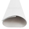 WOODFLEX WHITE PRIMED FLEXIBLE - HALF ROUND 37 - 2700mm x 600mm