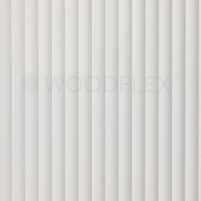 WOODFLEX WHITE PRIMED FLEXIBLE - HALF ROUND 37 - 2700mm x 600mm