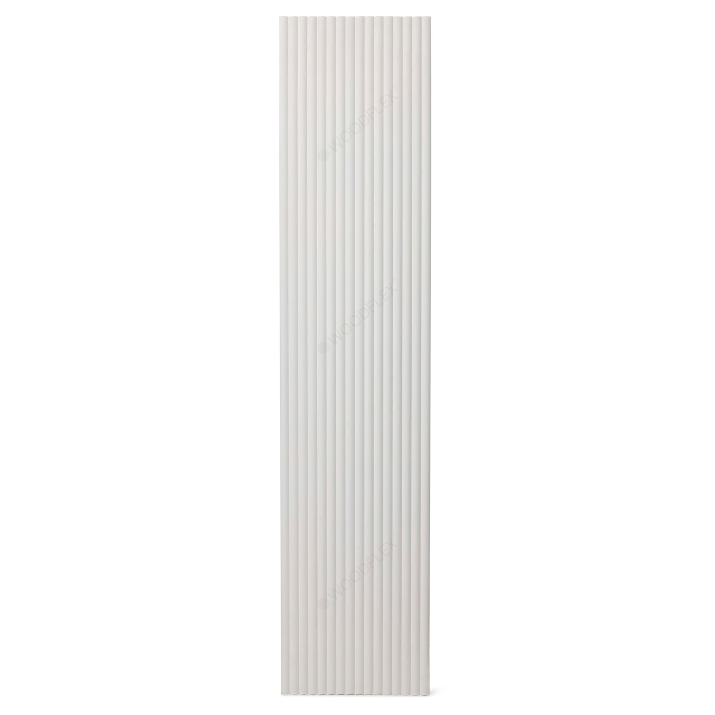 WOODFLEX WHITE PRIMED FLEXIBLE - HALF ROUND 37 - 2700mm x 600mm
