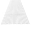 WOODFLEX WHITE PRIMED FLEXIBLE UNDER BENCH - HALF ROUND 27 - 900mm X 600mm