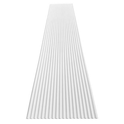 WOODFLEX WHITE PRIMED FLEXIBLE - WAVE 30 - 2700mm x 600mm