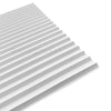 WOODFLEX WHITE PRIMED FLEXIBLE - WAVE 30 - 2700mm x 600mm