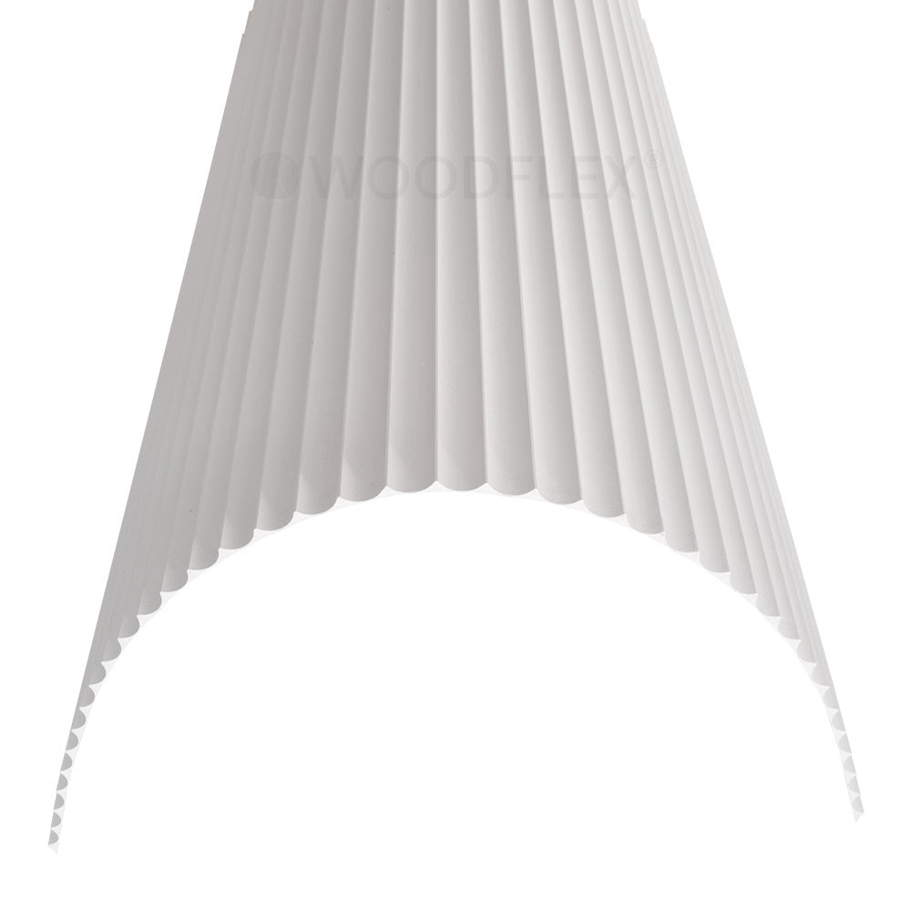 WOODFLEX WHITE PRIMED FLEXIBLE - WAVE 30 - 2700mm x 600mm