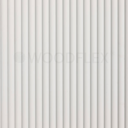WOODFLEX WHITE PRIMED FLEXIBLE - WAVE 30 - 2700mm x 600mm