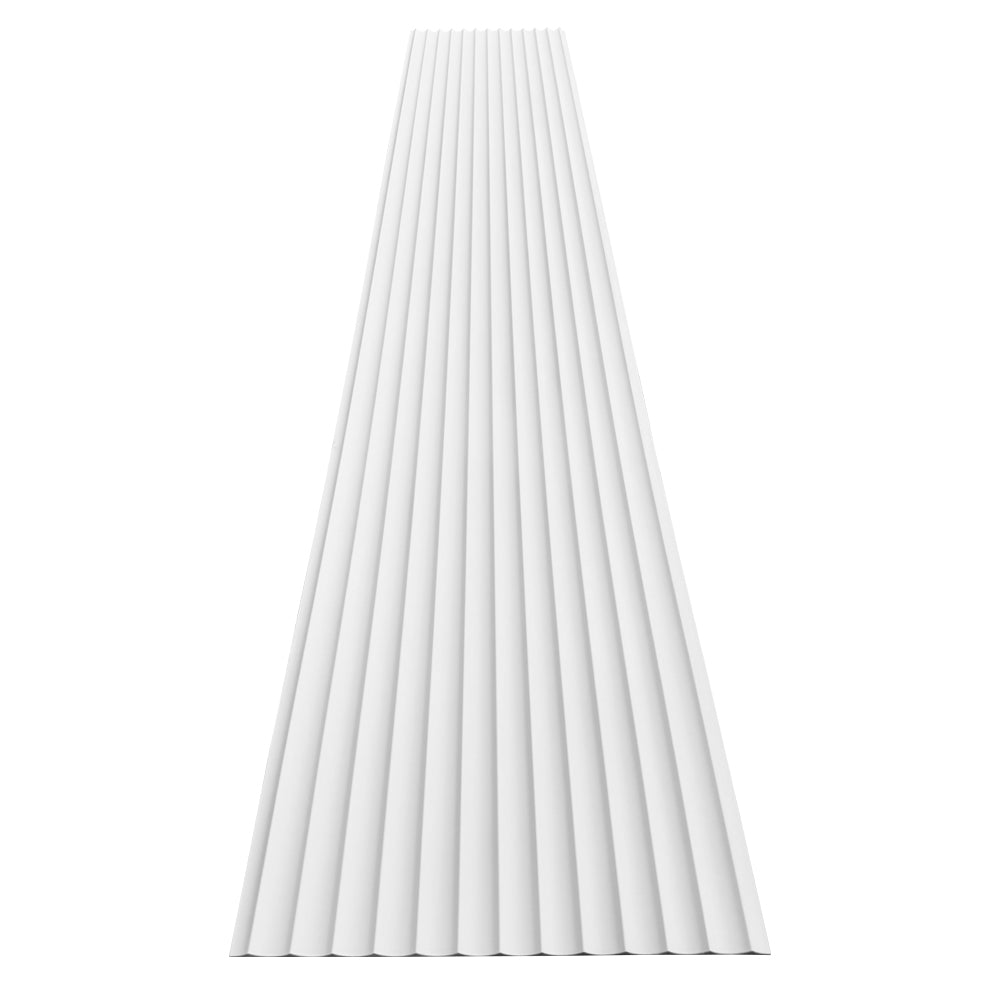 WOODFLEX WHITE PRIMED FLEXIBLE - WAVE 46 - 2700mm x 600mm