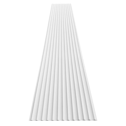 WOODFLEX WHITE PRIMED FLEXIBLE - WAVE 46 - 2700mm x 600mm