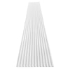 WOODFLEX WHITE PRIMED FLEXIBLE - WAVE 46 - 2700mm x 600mm