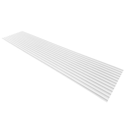 WOODFLEX WHITE PRIMED FLEXIBLE - WAVE 46 - 2700mm x 600mm