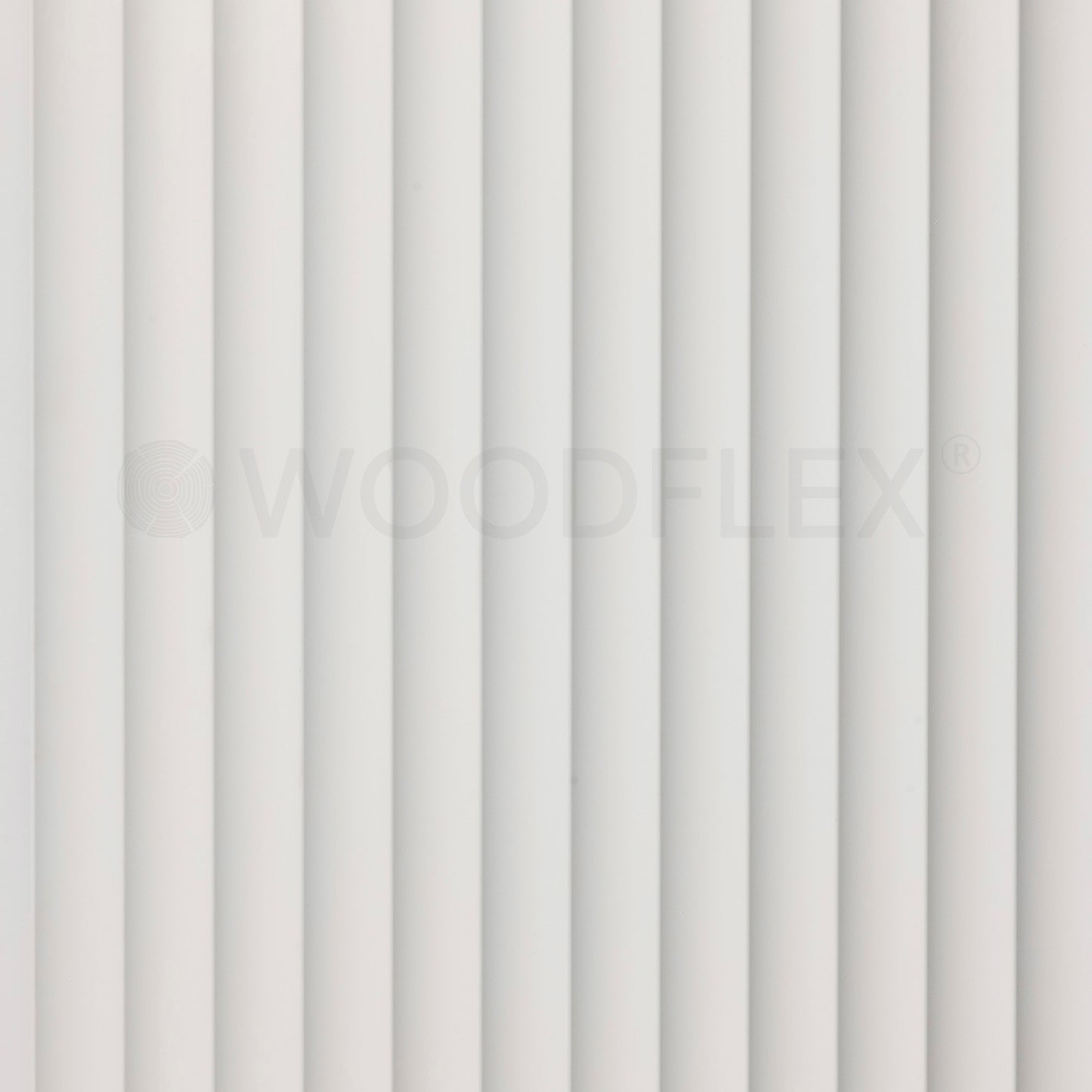 WOODFLEX WHITE PRIMED FLEXIBLE - WAVE 46 - 2700mm x 600mm
