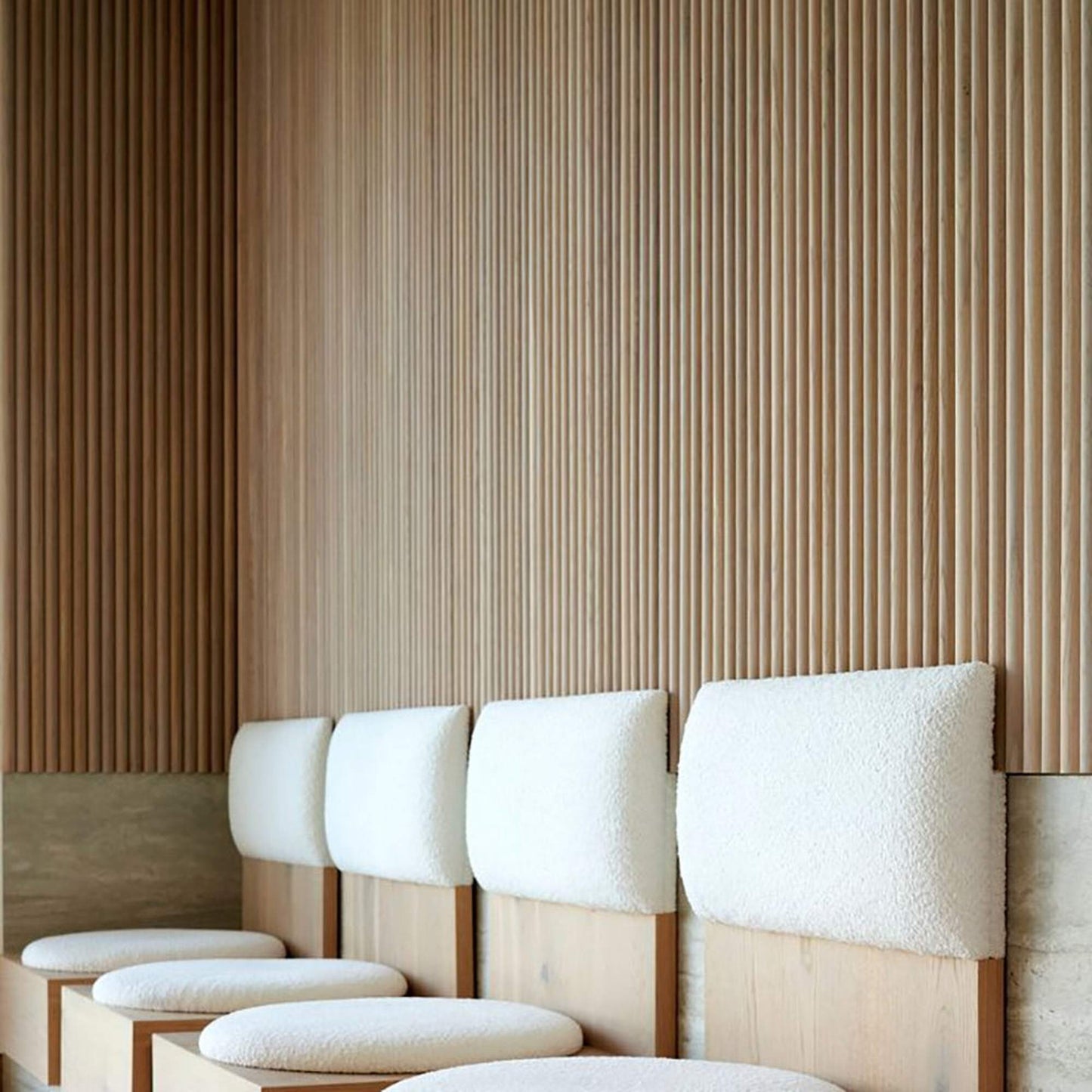 WOODFLEX FLOW FLEXIBLE VENEER SLIM PANELS - SAMPLES - SET OF 2