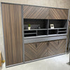 ARMANDO Display Unit 2.6M - Hazelnut & Grey