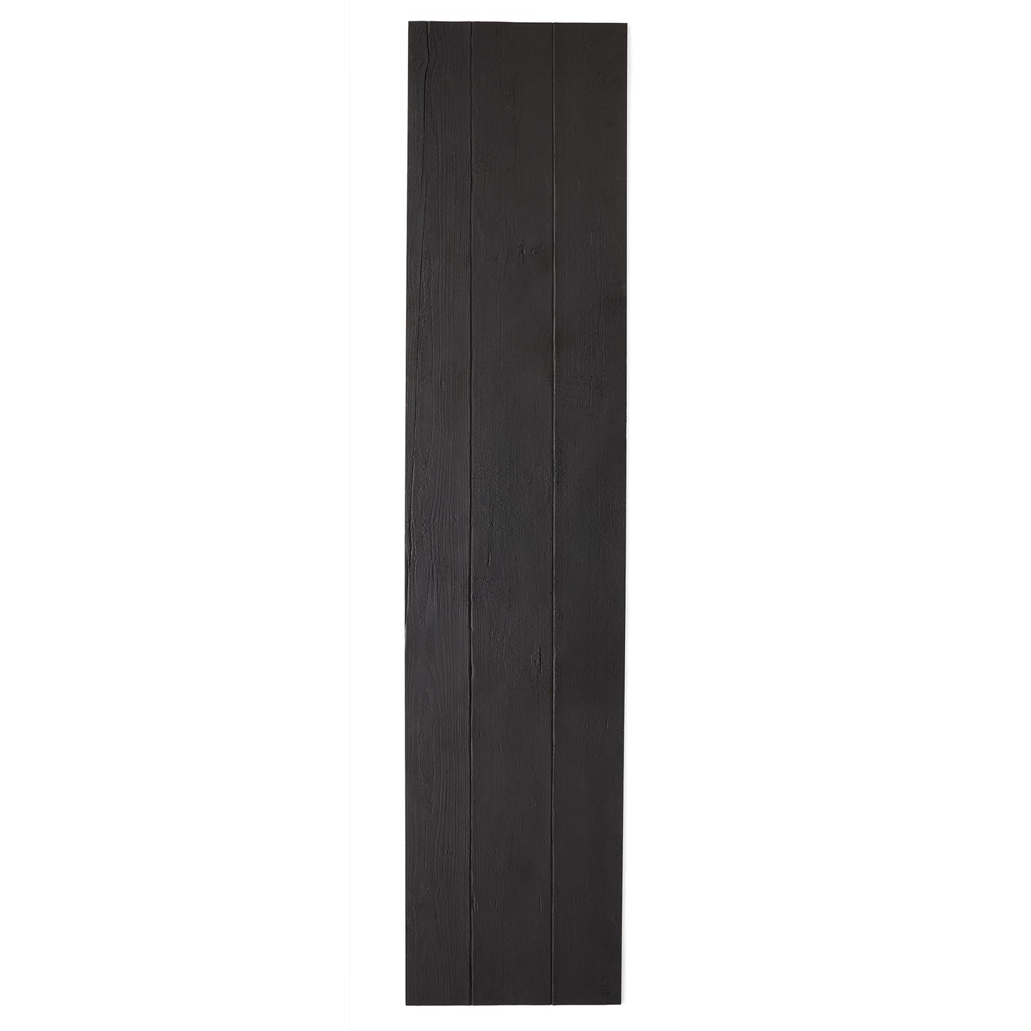 WOODFLEX  Flexible SOFT STONE PANEL - CHARCOAL BURNT WOOD - Black - 2700 x 600mm