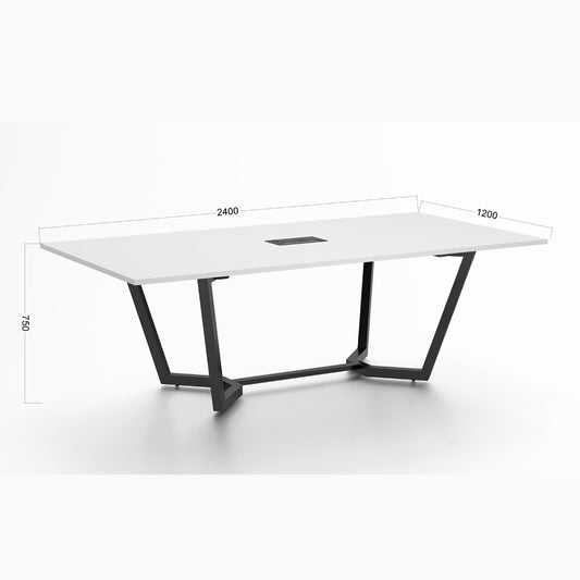 ASPEN Boardroom Table 240cm - White