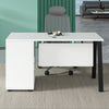 ASPEN Single Workstation 160cm - White & Black