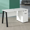 ASPEN Single Workstation 160cm - White & Black