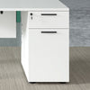ASPEN Single Workstation 160cm - White & Black