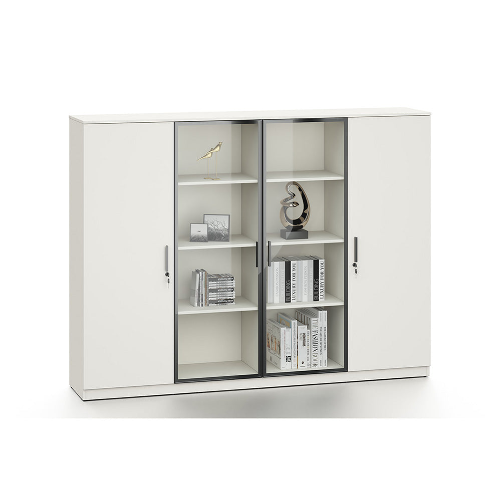 ASPEN Display Wall Unit 200cm - White