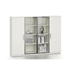 ASPEN Display Wall Unit 200cm - White