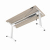 MARLO Single Workstation with Lift 1.4M - Oak & White