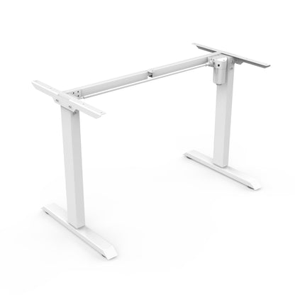 MARLO Single Workstation with Lift 1.4M - Oak & White