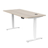 MARLO Single Workstation with Lift 1.6M - Oak & White