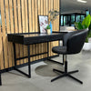 MONTANA Study Desk 120cm - Black Ash