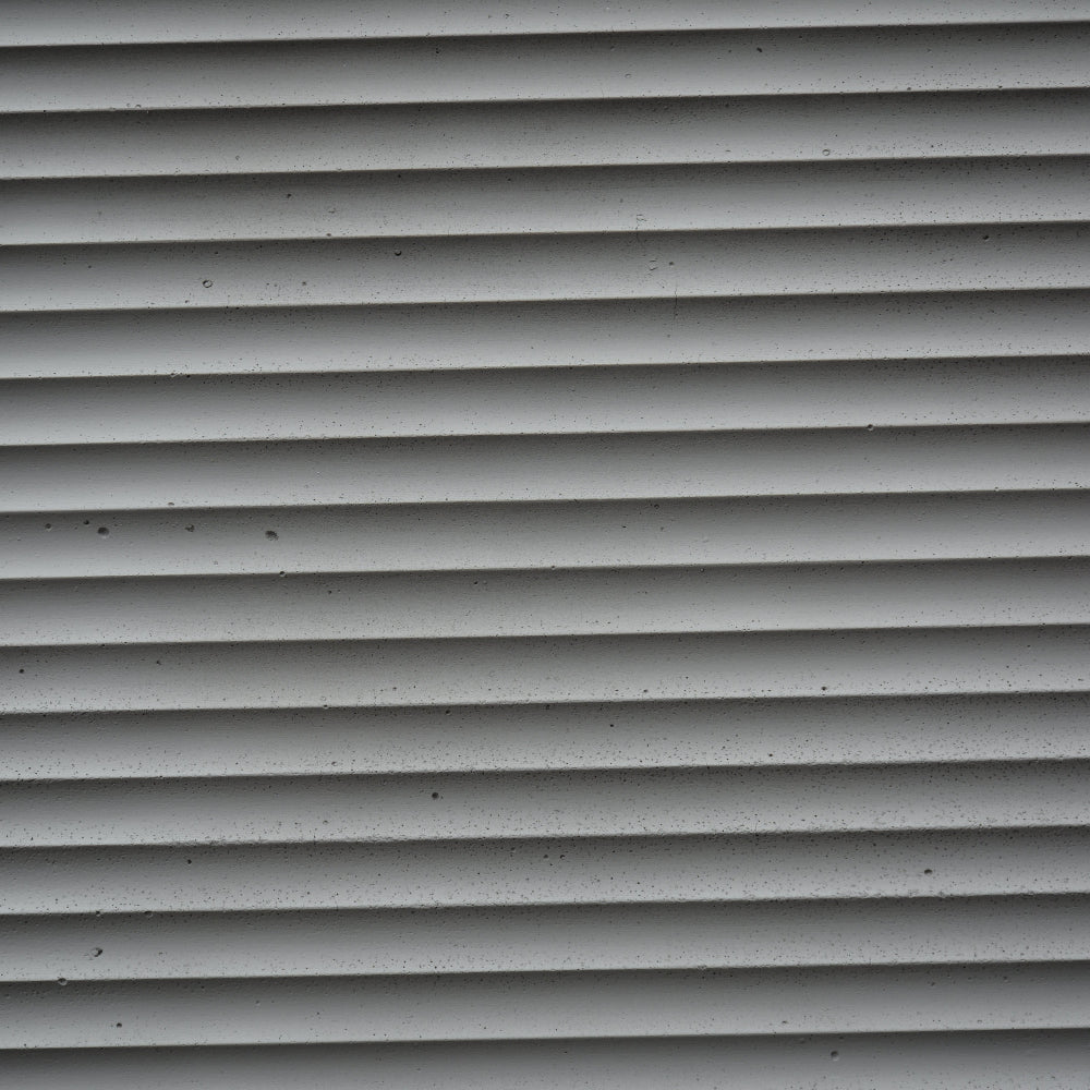 WOODFLEX FLEXIBLE SOFT STONE PANEL - RIPPLE BOARD Grey - 2700 x 600mm