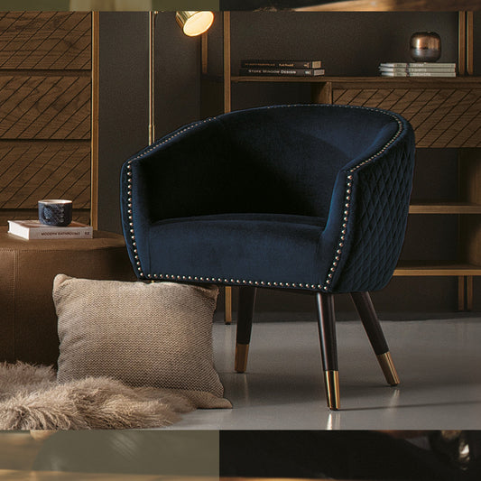 DENIZ Lounge Chair - Denim Blue