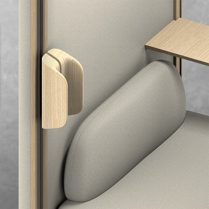 DUKE Single Seater Acoustic Office Silent Booth Pod - Aqua