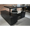 DAXTON Executive Desk with Right Return with Lift 200cm - Black