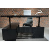 DAXTON Executive Desk with Right Return with Lift 200cm - Black