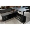 DAXTON Executive Desk with Left Return with Lift 200cm - Black