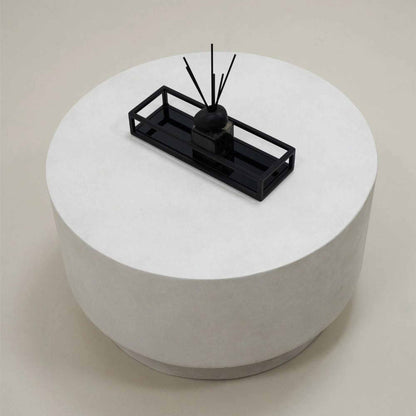 ROCCO Indoor & Outdoor Coffee Table 60cm - White Concrete
