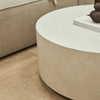 ROCCO Indoor & Outdoor Coffee Table 80cm - White Concrete