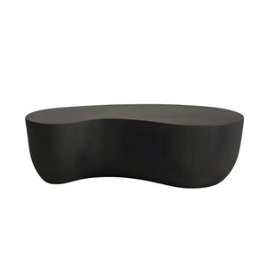 ROCCO Indoor & Outdoor Coffee Table 123cm - Black