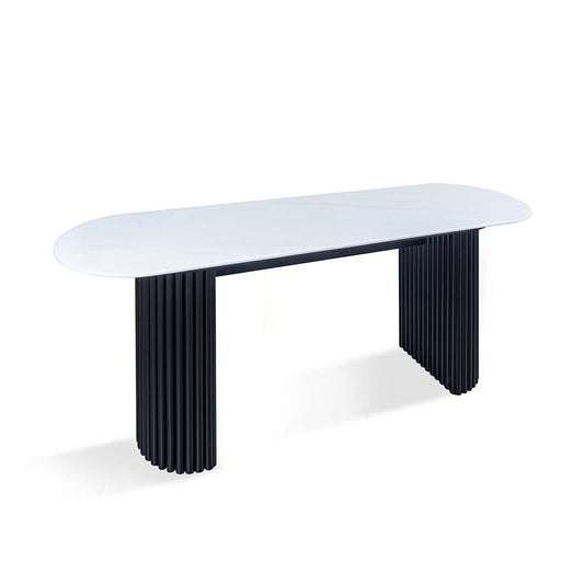 FLEUR Console Table 140cm - Black