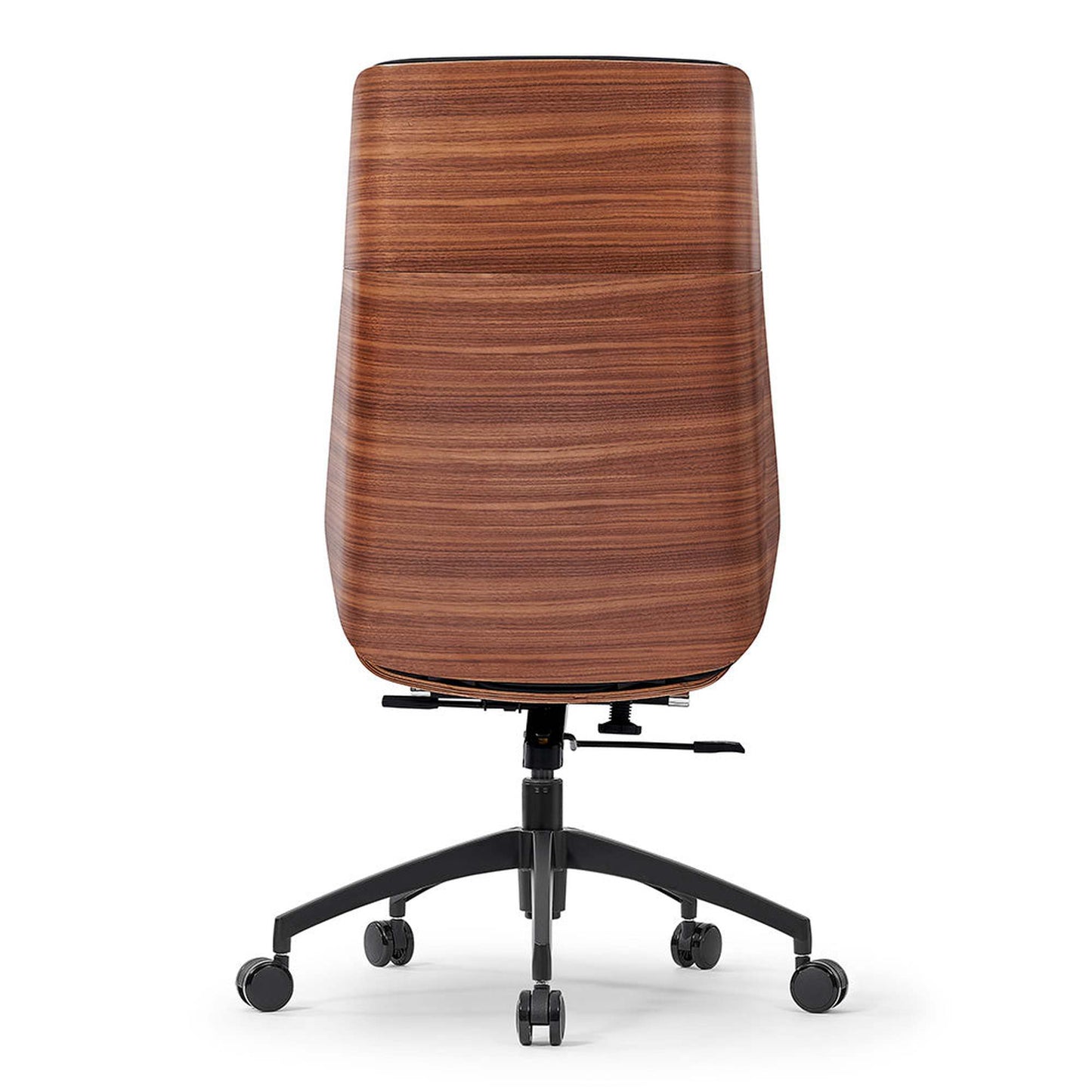 TYLER High Back Office Chair - Walnut & Black