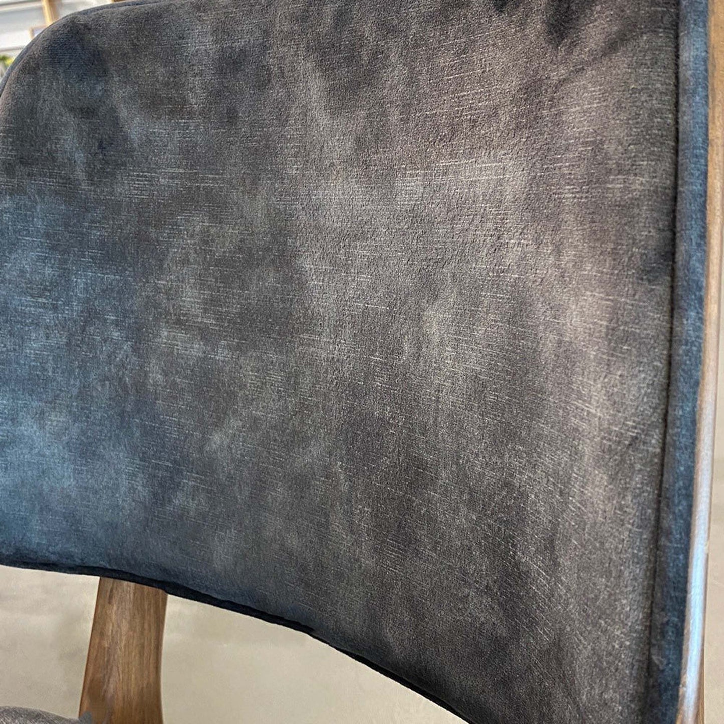 HEATH Dining Chair - Walnut & Charcoal