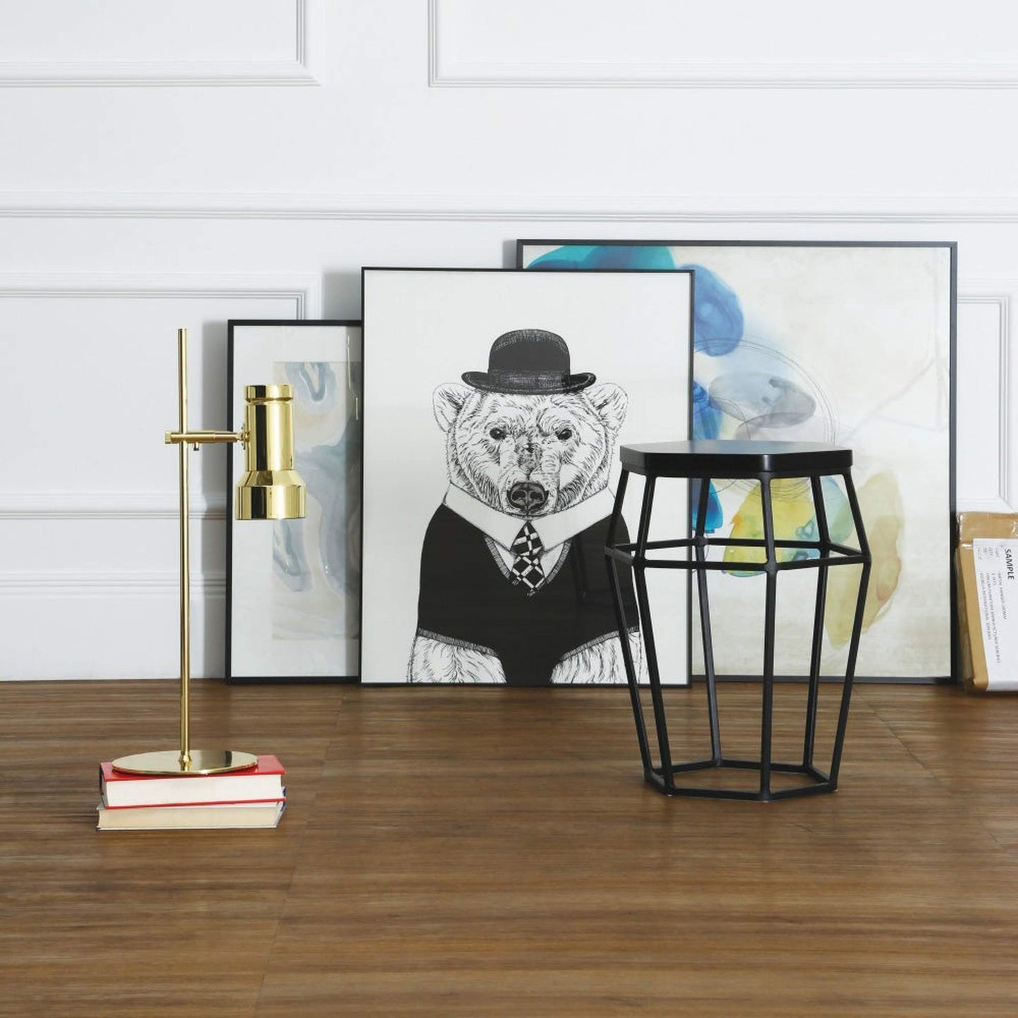 FORD Side Table/Stool - Black