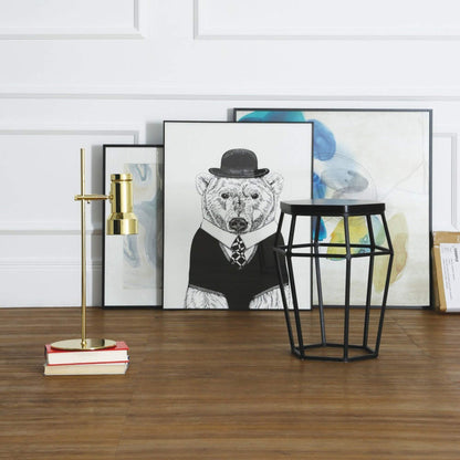 FORD Side Table/Stool - Black