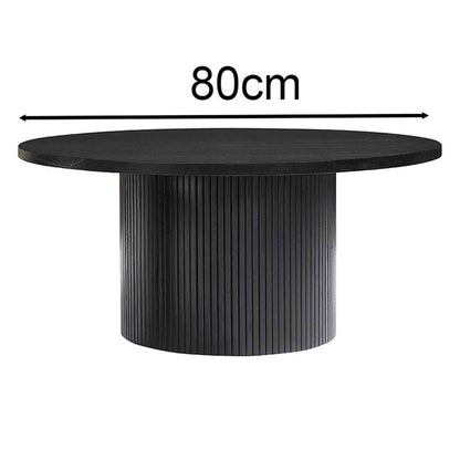 KENZI Coffee Table 80cm - Black