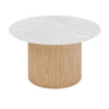 BLANCHE Coffee Table 90cm - Terrazzo Stone