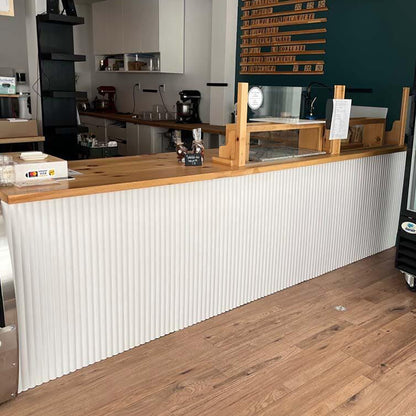 WOODFLEX WHITE PRIMED FLEXIBLE - HALF ROUND 37 - 2700mm x 600mm