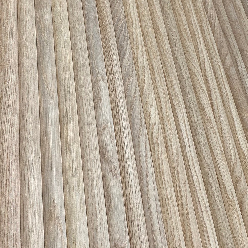 HALO Reception Desk 240cm - Oak & White