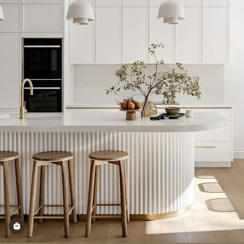 WOODFLEX WHITE PRIMED FLEXIBLE - HALF ROUND 37 - 2700mm x 600mm