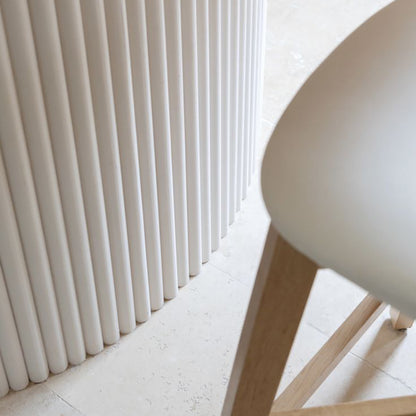 WOODFLEX WHITE PRIMED FLEXIBLE - HALF ROUND 37 - 2700mm x 600mm